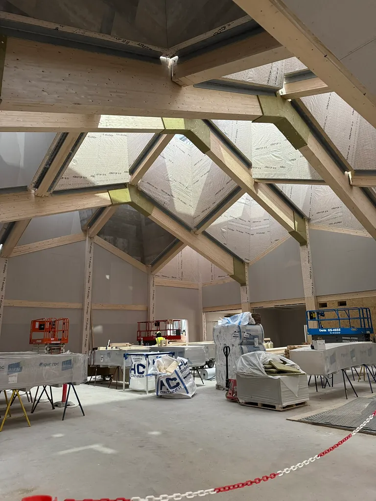 kirkerummet i den nye Ørestad Kirke