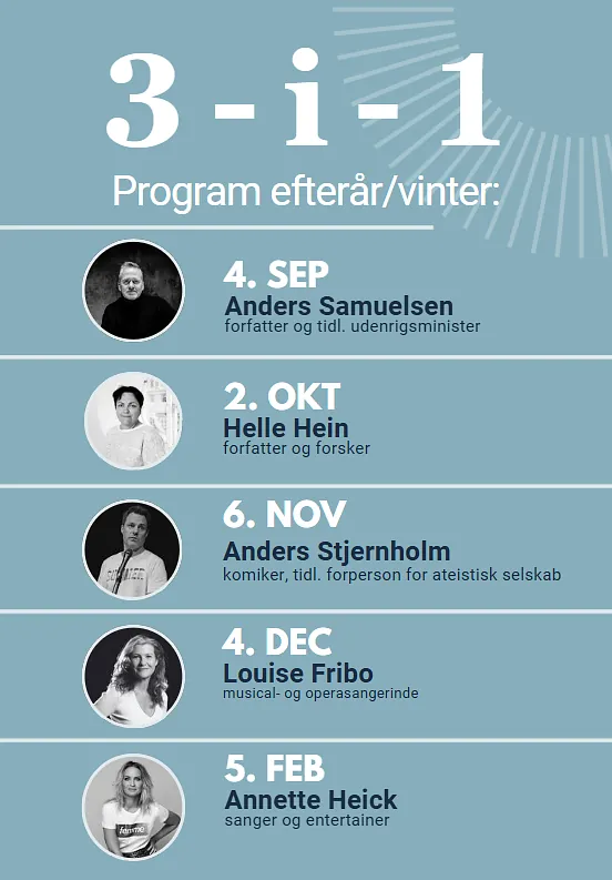 billeder af deltagere til 3-i-1 i foråret 2025